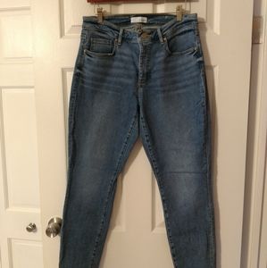 Loft skinny jeans size 8 curvy